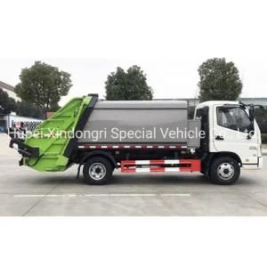 Foton Small 5ton Compression Garbage Trucks Hydraulic Garbage Compactor Vehicle