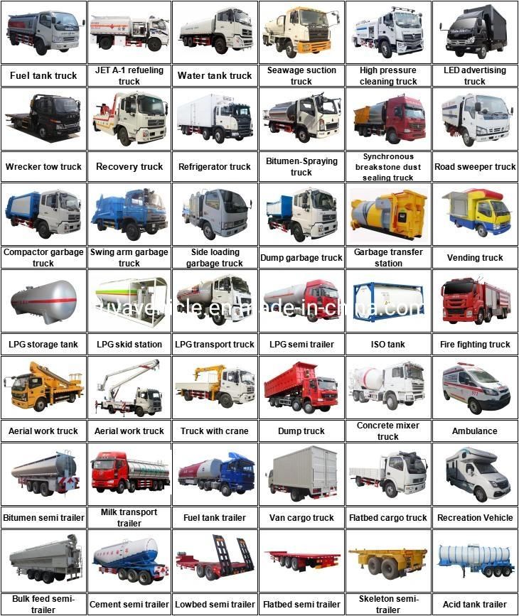 Japanese Isuz 3tons to 5tons Flatbed Type Wrecker Tow Truck