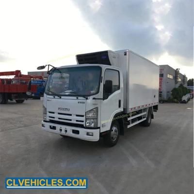 5 Tons Refrigerated Trucks Isuzu Thermo King Refrigerator Unit Trucks