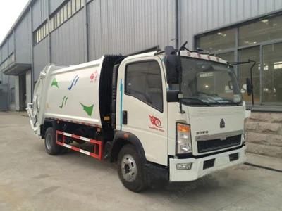 8m3 HOWO Light Duty Truck 4X2 Waste Compactor Garbage Truck