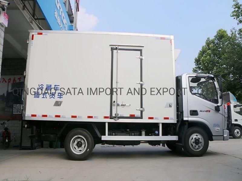 Chinese New 4X2 1-5ton Small Refrigerator Truck Freezer Van Truck