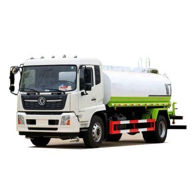 Stock Cheap Dongfeng Tianjin 260 HP Water Tank Truck Promotional 12 Cbm / 15 Cbm Water Sprinkler Truck for Sale