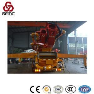 40t Manual 43m 58m 62m Vertical Reach Concrete Mixer Pump Truck