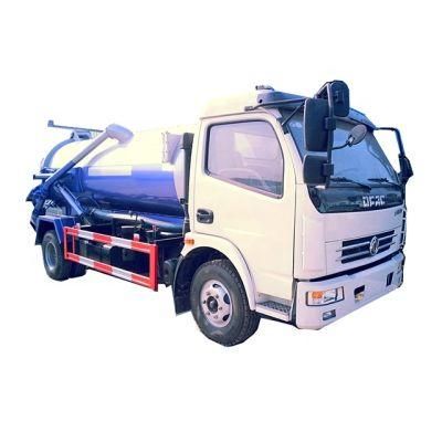 6tons Sewage Suction Cleaner 6000 Litres High Pressure 6m3 Fecal Suction Truck