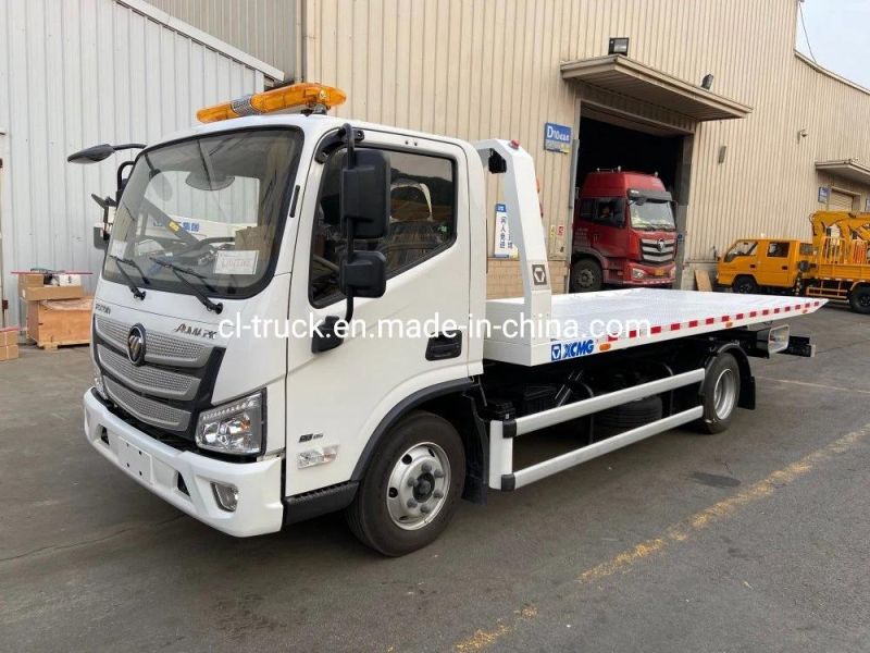 Foton Aumark Truck Tow Truck 8 Ton Type Towing Two Platform Wrecker