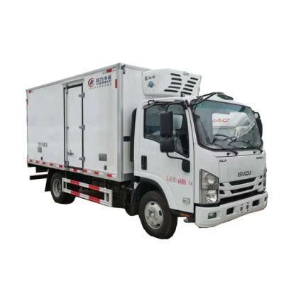 Kv100 Refrigerated Truck 5- 8tons Minus 18 Degrees Refrigerator Trucks for Isu-Zu