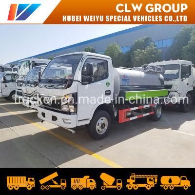 5000L Water Delivery Tank, Water Sprinkler Truck, Water Bowser Truck, Water Tanker Truck, Water Transport Truck, Carbon Steel Water Truck