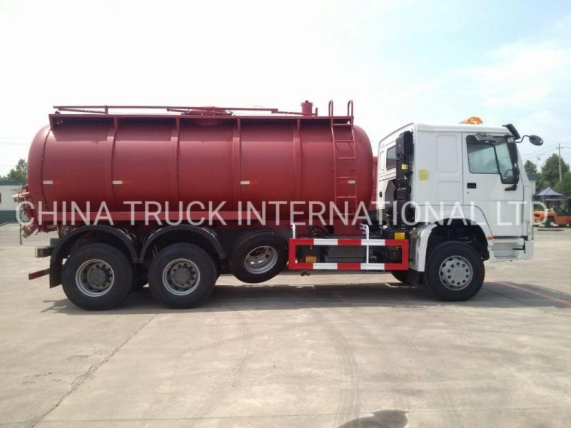 Sinotruk HOWO 6X4 Sewage or Fecal Suction Truck