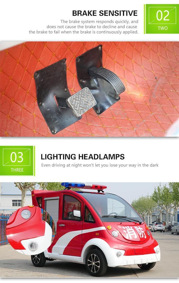 Automatic Mini Electric Fire Fighter Truck