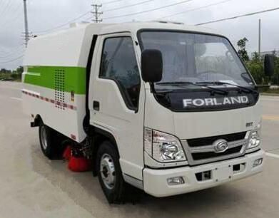 Manufacturer Supply Foton 4X2 Road Sweeper Truck for Washing and Cleaning Street