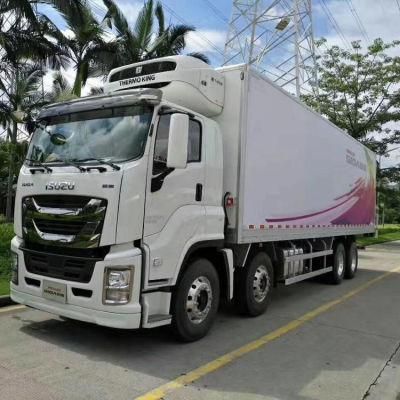 Heavy Load Isuz Giga 8X4 20tons 25tons 30tons 20t 25t 20tonne 25tonne Refrigerator Box Truck