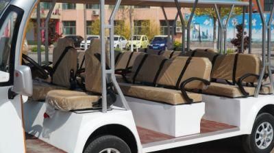 Tour Sightseeing Vehicles 11 Seater Closed Sightseeing Vehicles Car Electric Sightseeing Vehicles for Sale