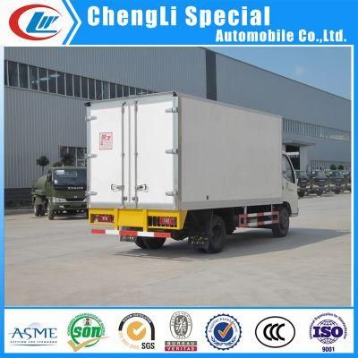 Small 1ton to 3ton Refrigerator Freezer Van Refrigerated Truck