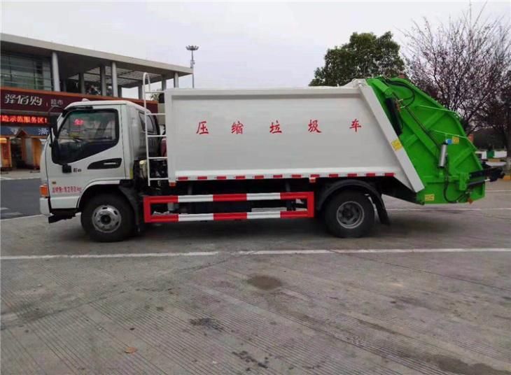 Small JAC Large Compressed Garbage Truck hydraulic Cylinder Compression Garbage Truck