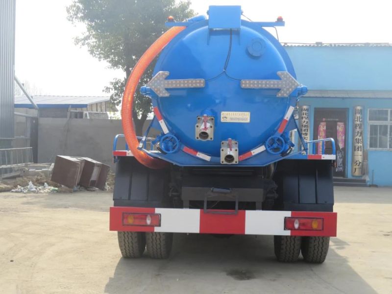 4X2 6X4 Vacuum Sewage Suction Truck