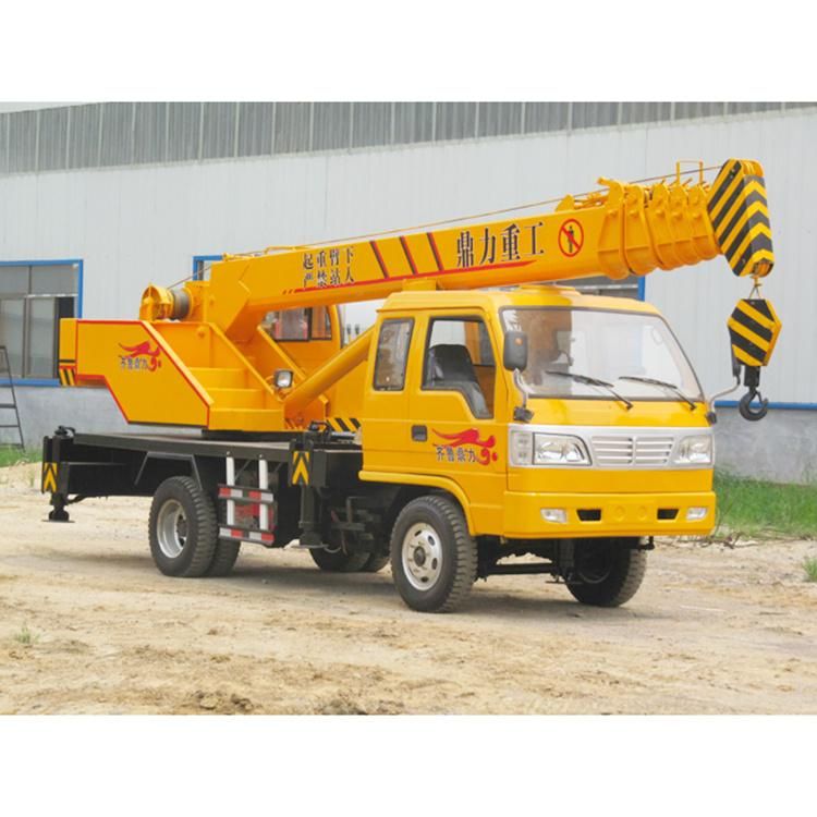 Truck Mounted Mobile 6tons Mini Hydraulic Crane