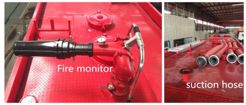 Isuzu Fvr 240HP 4tons Water 2tons Foam Fire Truck 6tons Fire Fighting Trucks for Chile