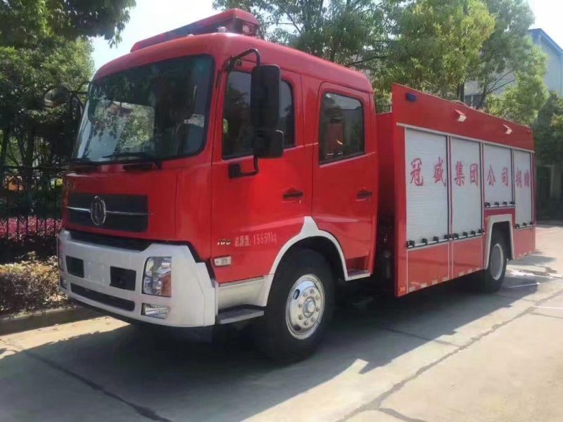 Dongfeng 4X2 5 Tons 6 Tons Water Foam Fire Truck