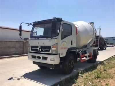 Cheap Price Dongfeng 4X2 5m3 6m3 7m3 5cbm 6cbm 7cbm Cement Concrete Mixer Truck