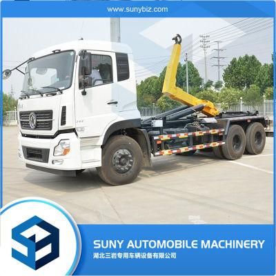 10 Wheels 16cbm 16tons 16 Cubic Meter Waste Dumping Hook Lift Dump Garbage Truck