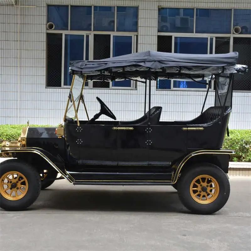 China Manufacturer Best Sale 3 Row Battery Operated Transport Passenger Cart