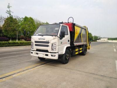 Jmc 8cbm Waste Compactor Vehicle Garbage Transportation Truck
