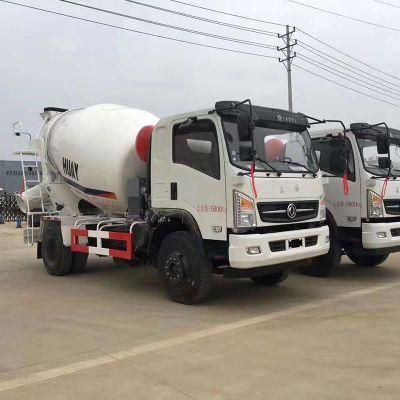 6 Wheels Dongfeng Concrete Mixer Truck