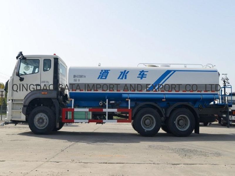 Hot HOWO E7 Sprinkler Truck 6X4 10-20tons Water Tank Truck