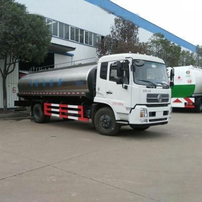 Dongfeng 10t 10tons 10000L 10m3 Stainless Steel Potable Drinking Water Tank Truck