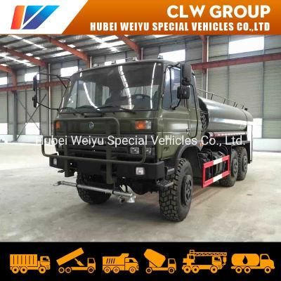 6X6 Awd China Dongfeng off Road Water Tank Truck 10cbm Water Truck