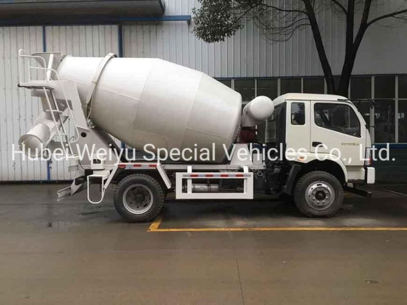 Foton Forland 6m3 Cement Mixing Truck Small Concrete Cement Plant Construction Drum Truck