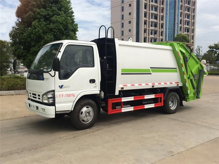 High Quality Isuzu 5000L Compression Garbage Truck for Sale