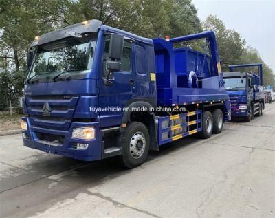 HOWO 6X4 20mt 20m3 20 Cubic 20 Ton Roll-on Roll-off Garbage Truck