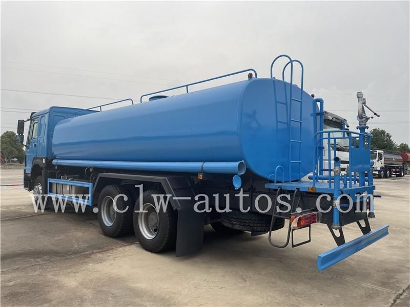 20000liters 20m3 20tons Sinotruk HOWO Water Transport Tanker Truck Water Sprinkler Water Bowser Truck