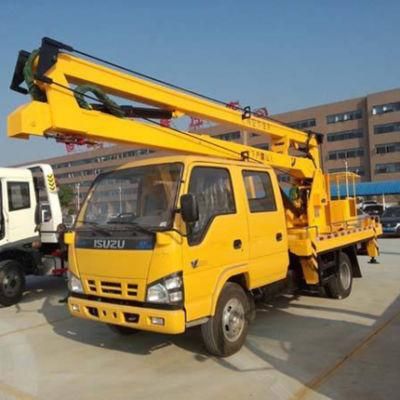 Japanese Chassis Ruck 16m Mounted Aerial Work Platform High Rise Work Platform