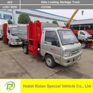 Foton Side Loading Compressed Garbage Truck