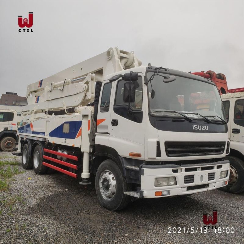 50 Meters Height Ready Mix Concrete Pump Truck Concrete Pumper Truck