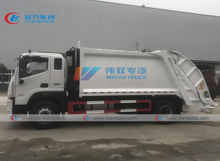 China Factory Price 4*2 Waste Garbage Truck 10, 000 Liters-12, 000 Liters Food Collection Refuse Truck