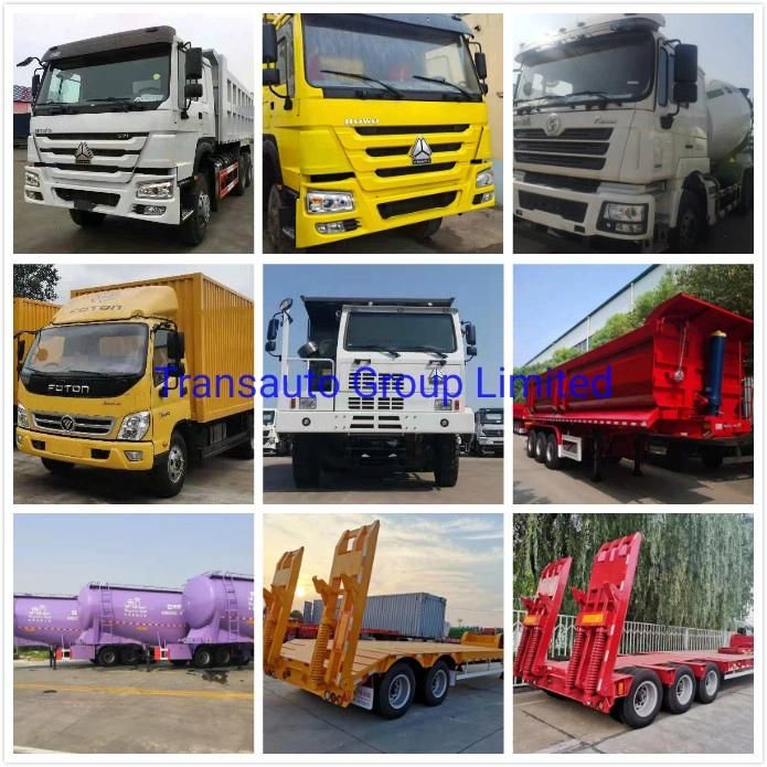 Sinotruk 6*4 New or Used HOWO Trucks 8m3 10m3 12m3 336HP 371HP HOWO Mixer Truck Price for Cement/Concrete