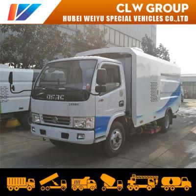 Dongfeng 5.5m5 Diesel Engine Dust Collecting Vacuum Road Sweeper Truck