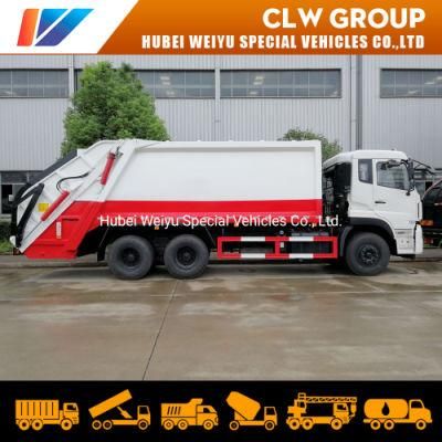 Factory Price 6*4 Customized 16m3 Garbage Compaction Truck with Sealing Bucket Garbage Transfer Vehicle