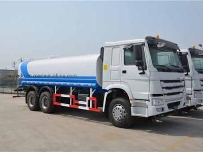 Water Tanker Truck Optional Capacity 20 Cbm Tank Truck