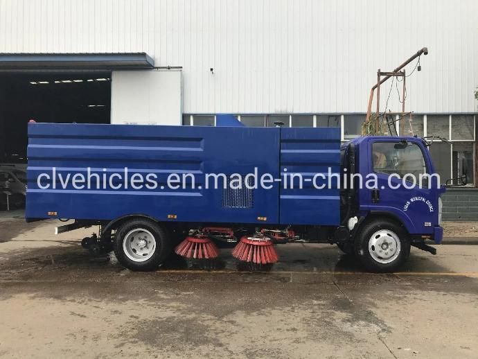 ISUZU 4x2 190hp Road Maintenance Truck with 4 Sweeper