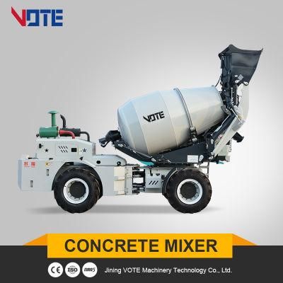 China-Shandong Diesel Vote Bulk Multiple Models Optional Truck Concrete Mixer