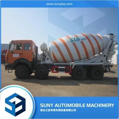 14-15cbm Pump Concrete Mixer Machines Truck with Lift