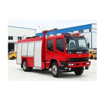 5cbm Foam Fire Truck 5000 Liters Water Fire Fighting Truck