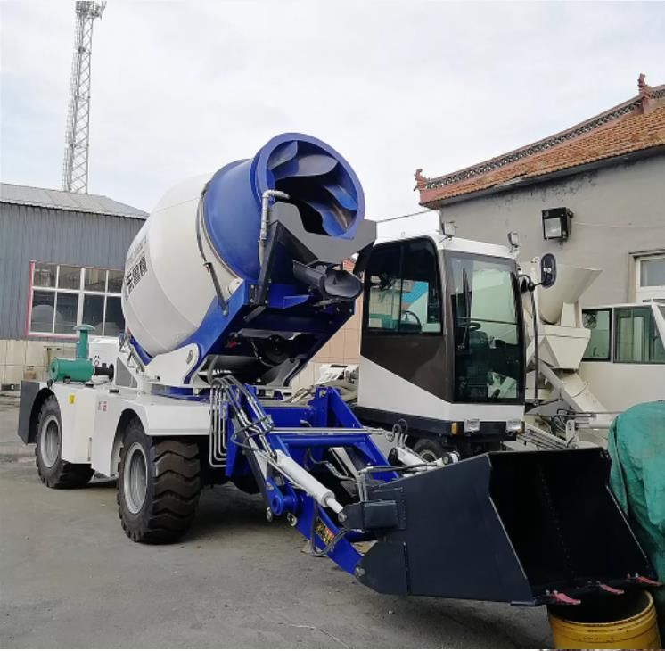 Luzun Jbc35 Self Loader Concrete Mixer Concrete Self Loading Mixer