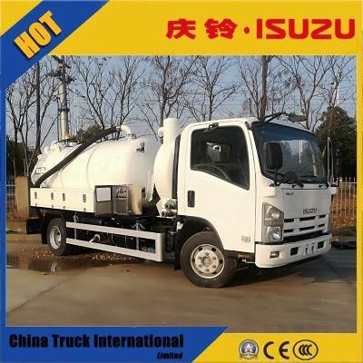 Isuzu Nqr 700p 4*2 189HP Vacuum Pump Truck