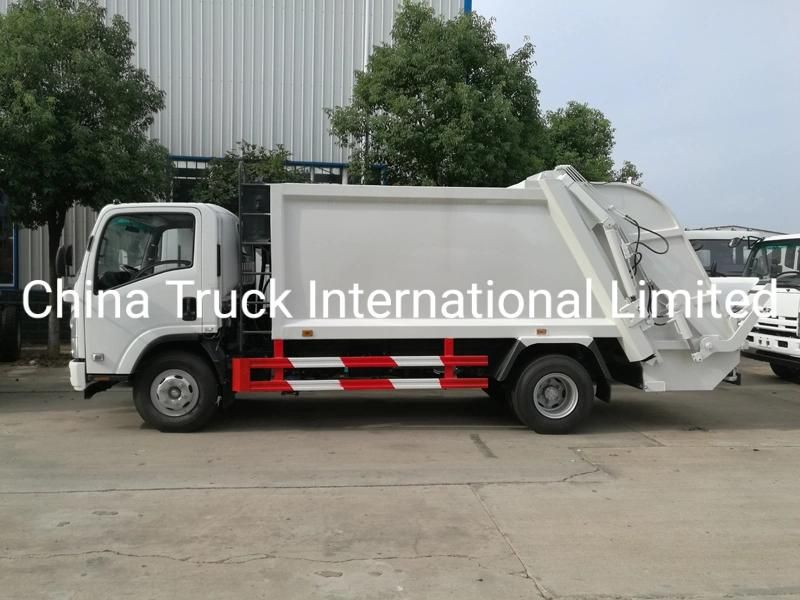 Isuzu Nqr 700p 4*2 189HP Garbage Container Truck