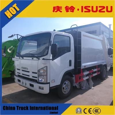 Isuzu Nqr 700p 4*2 189HP Used Compactor Garbage Truck